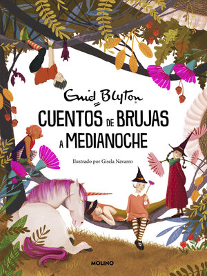 cover image of Cuentos de brujas a medianoche